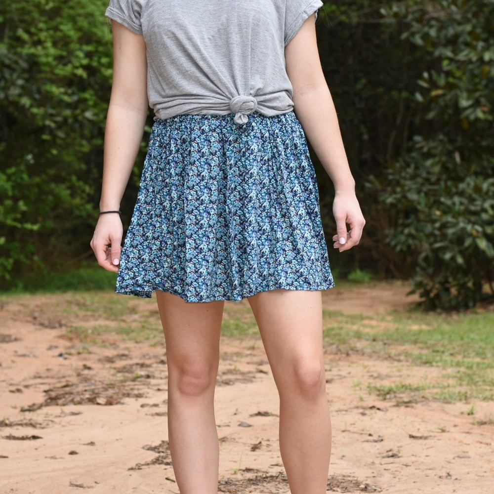 Aeropostale Floral Skirt